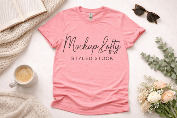 Enhance Your Brand with the Gildan 64000 Coral Silk Unisex Mockup