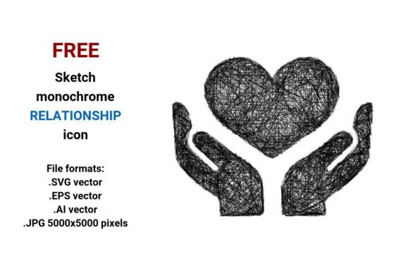 FREE Sketch Relationship Icon: Scalable, Versatile Assets for Real-World Projects