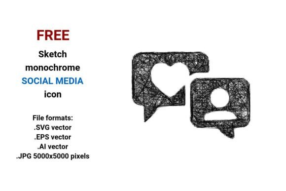 FREE Sketch Social Media Icon: A Versatile Tool for Modern Design Workflows