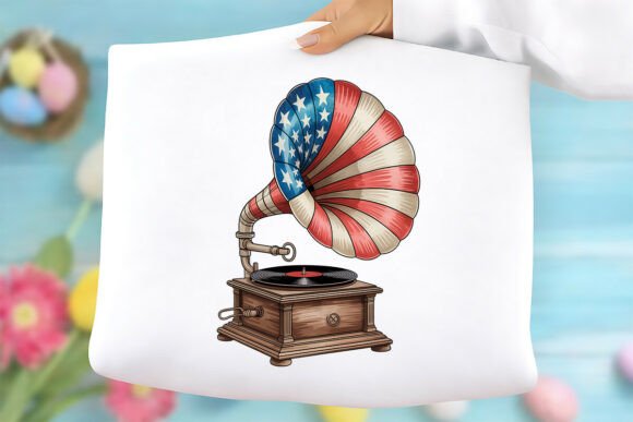 Gramophone Png and 4th of July Png: Versatile Digital Assets for Creative Projects