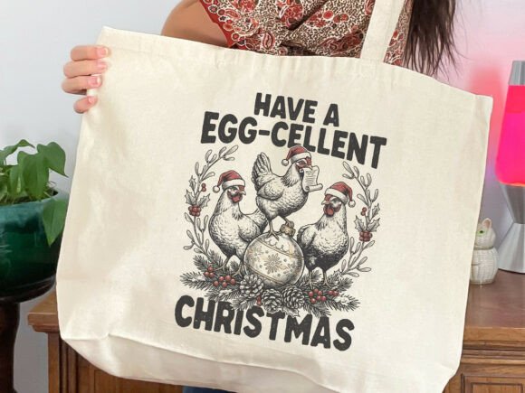 Have A Egg-Cellent Christmas PNG