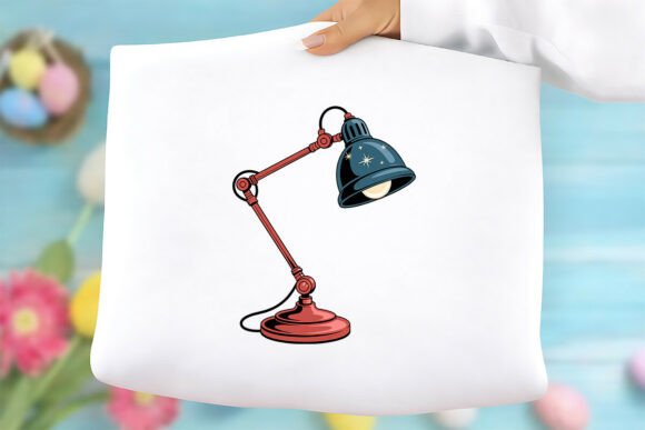 Patriotic Lamp PNG: A Versatile Design for Creative and Commercial Use