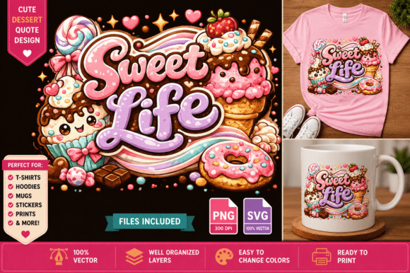 Sweet Life 🍭✨PNG SVG: A Guide to Choosing and Using the Right Design