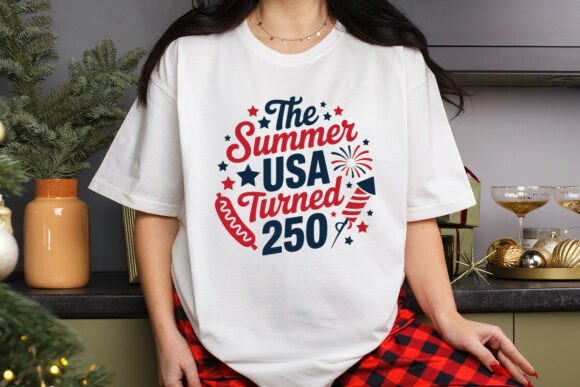The Summer USA Turned 250 T Shirt Design: A Digital Craft Resource for Patriotic Summer Projects