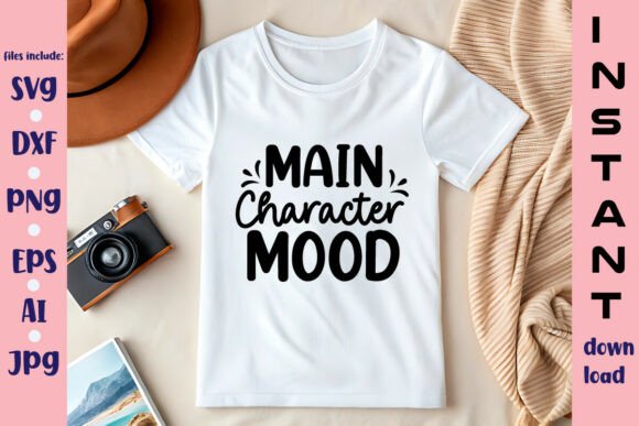 What Is Main Character Mood SVG Design?